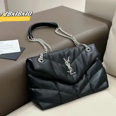 Saint Laurent Chain Bag — bag, real photo