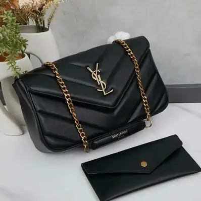 Saint Laurent Chain Bag — bag, real photo