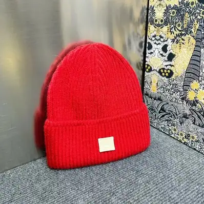 Acne Studios Caps & Beanies — cap, real photo