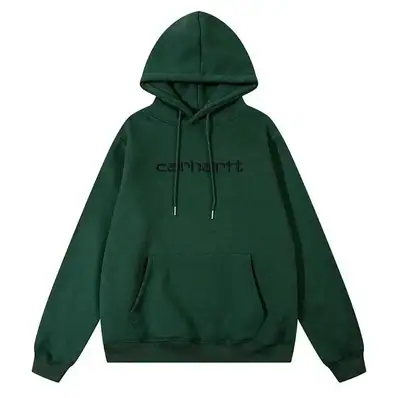 Carhartt WIP Logo Hoodie — hoodie, real photo