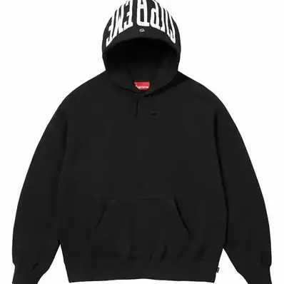 Supreme Arch Logo Hoodie — hoodie, real photo