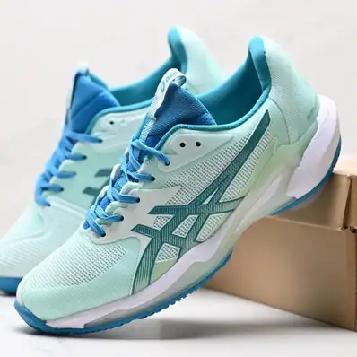 ASICS Gel-Resolution 8 Women's Tennis Shoes - Mint Tint — sneakers, real photo