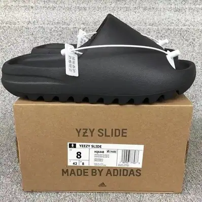 Adidas Yeezy Slide Slippers — slides, real photo