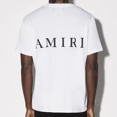 AMIRI Logo T-Shirt — T-shirt, real photo